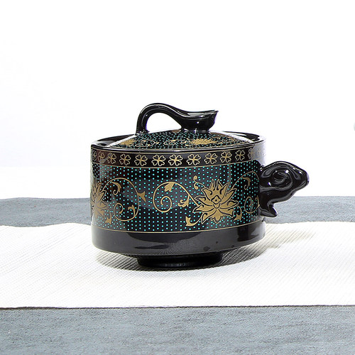 通用石磨茶具配茶壶盖子单卖配件