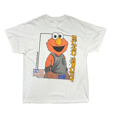 SESAME芝麻STREET街布偶美式T恤