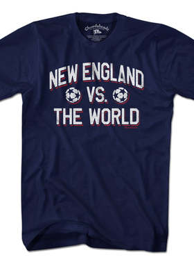 New England vs. The World Soccer新英格兰vs世界足球 短袖T恤