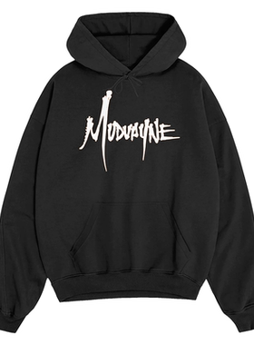 Mudvayne超铀元素乐队另类金属摇滚风美式宽松简约休闲连帽卫衣秋