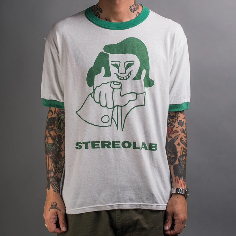 立体声实验室Stereolab乐队短袖