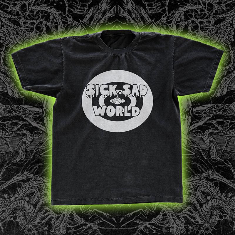 SickSadWorld摇滚音乐宽松短袖