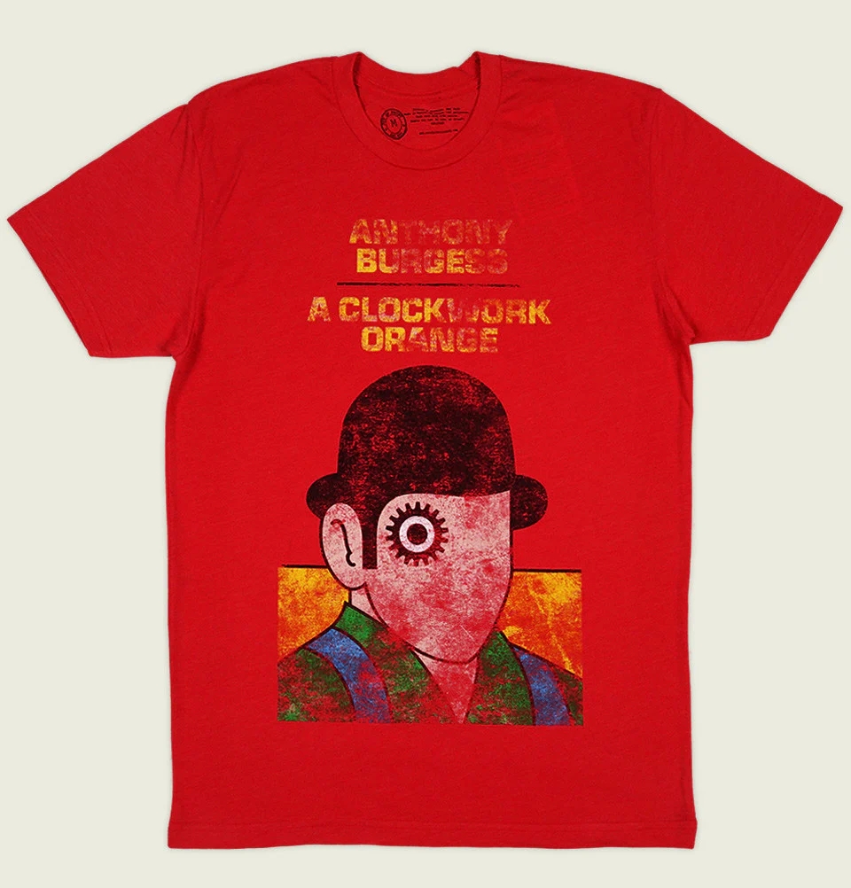 发条橙电影短袖男女款美式T恤