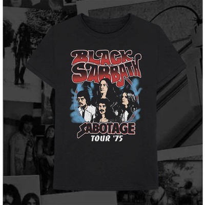 BlackSabbath宽松纯棉T恤短袖男