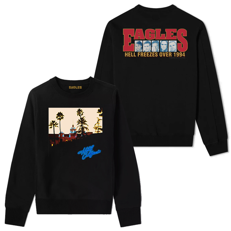 乐队Eagles复古卫衣朋克