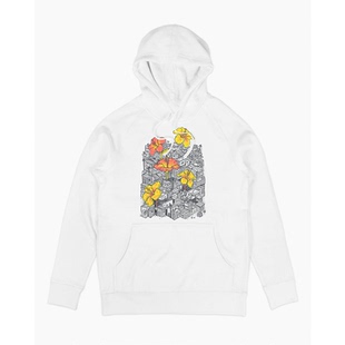 SEEDS OF HOPE男女款插画美式简约古着高街vintage新款连帽卫衣