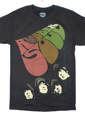 TheBeatles美式f复古T恤
