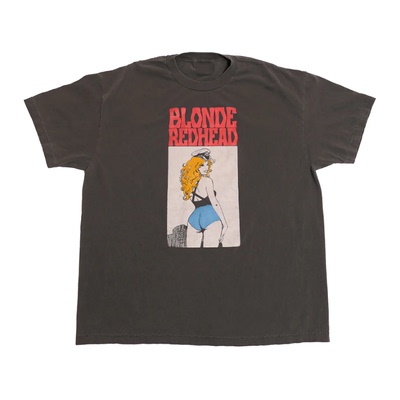 BlondeRedhead轻水洗做旧短袖男