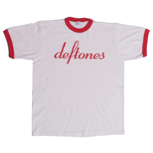 亚声调另类金属摇滚乐队Deftones Ringer字母印花男女同款短袖T恤