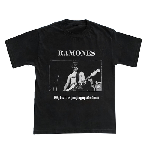 Ramones雷蒙斯乐队新款美式T恤男