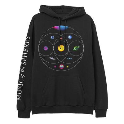 酷玩乐队Coldplay连帽卫衣秋季男