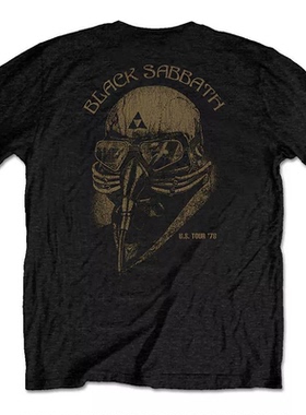 BLACK SABBATH Vol 4黑色安息日金属摇滚乐队美式复古高街短袖T恤