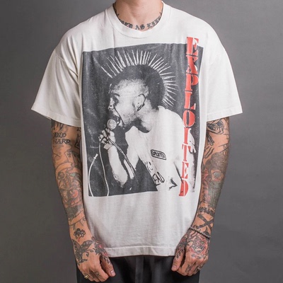 Exploited硬核朋克乐队欧美T恤男