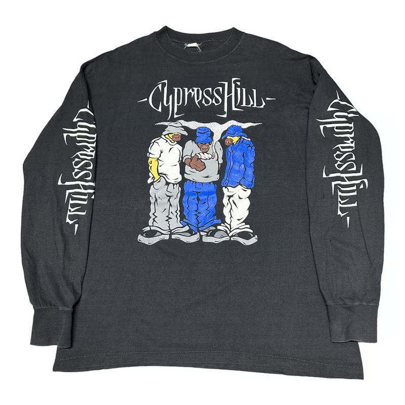 Cypresshill乐队美式潮牌长袖