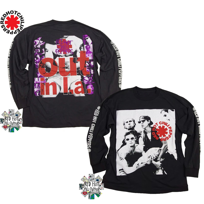 REDHOTCHILIPEPPERS纯棉长袖T恤