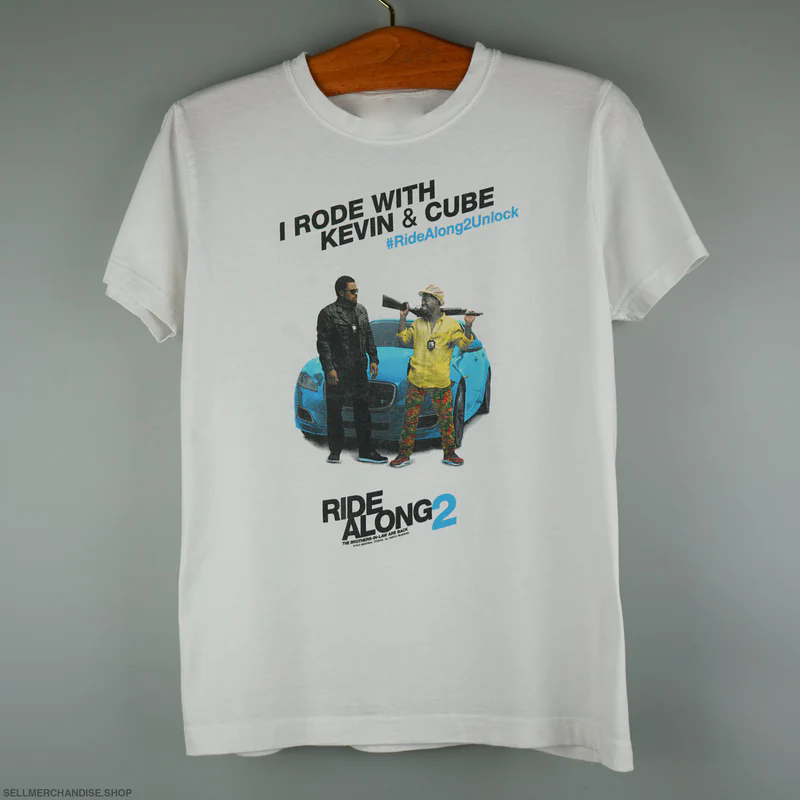 RideAlong2电影美式休闲男T恤