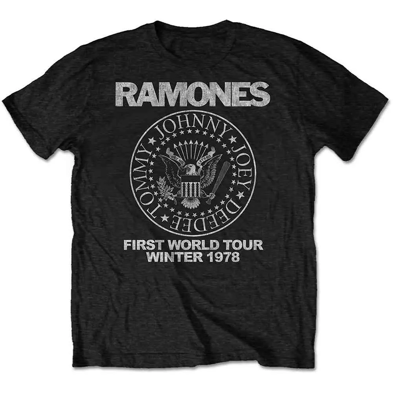 ramones雷蒙斯朋克punk乐队短袖