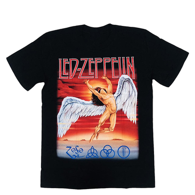 LedZeppelin齐柏林飞艇乐队T恤