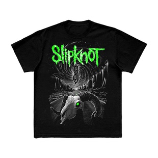 SLIPKNOT活结乐队暗黑哥特风美式高街vintage宽松纯棉短袖男女T恤