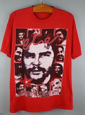 Hasta Siempre卡洛斯·曼努埃尔·普埃布拉古巴歌手潮流复古短袖