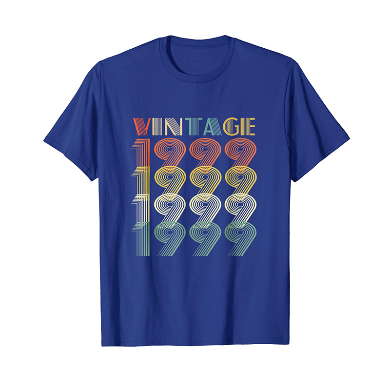 1999古着vintage复古年份生日T恤