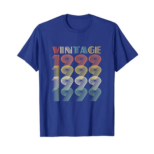 1999古着vintage复古年份生日T恤
