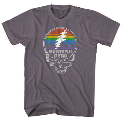 GratefulDead短袖朋克男士T恤