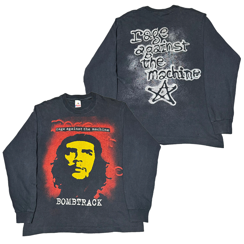 RageAgainst格瓦拉美式潮牌长袖
