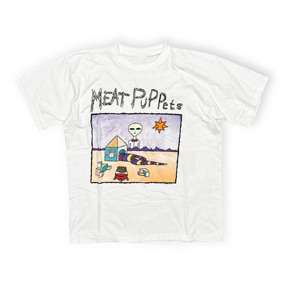 MeatPuppets肉偶乐队摇滚T恤男