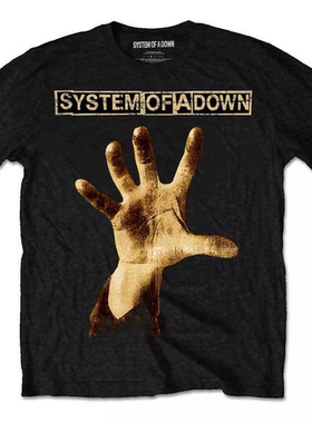 1995年在南加州成立System Of A Down摇滚乐队朋克美式高街T恤