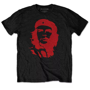 Che Guevara切格瓦拉美式复古休闲宽松oversize风格机车男纯棉T恤