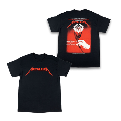 金属之王Metallica乐队摇滚男T恤