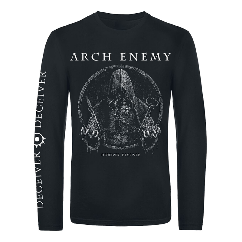 ArchEnemy头号敌人乐队长袖T恤