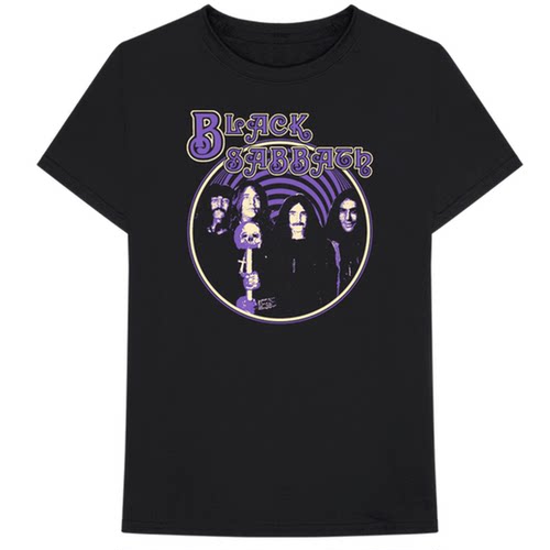 BlackSabbath短袖美式复古T恤