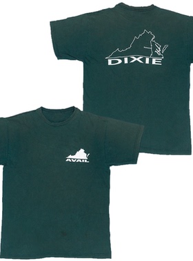 AVAIL - DIXIE 1994 美式复古oversize高街vintage宽松短袖T恤