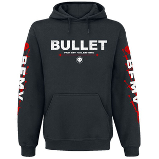 秋冬新品致命情人乐队Bullet for My Valentine摇滚骷髅连帽卫衣