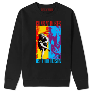 长袖 枪炮与玫瑰十一月 Rain枪花乐队摇滚经典 November 卫衣 雨