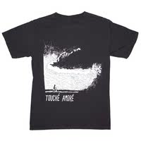Touche Amore, a post-hardcore band post-hardcore five-pointed star pattern American loose short-sleeved T-shirt thumbnail 2