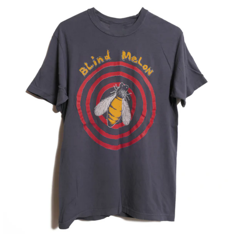 BlindMelon盲瓜乐队水洗做旧短袖