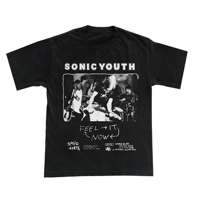 音速青年乐队sonicyouth摇滚T恤