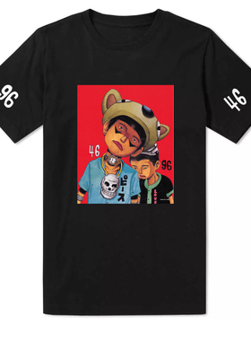 恶童当街 Tekkon kinkreet经典动漫画 日系周边纯棉短袖T恤