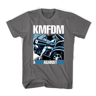 KMFDM乐队金属摇滚美式高街男T恤