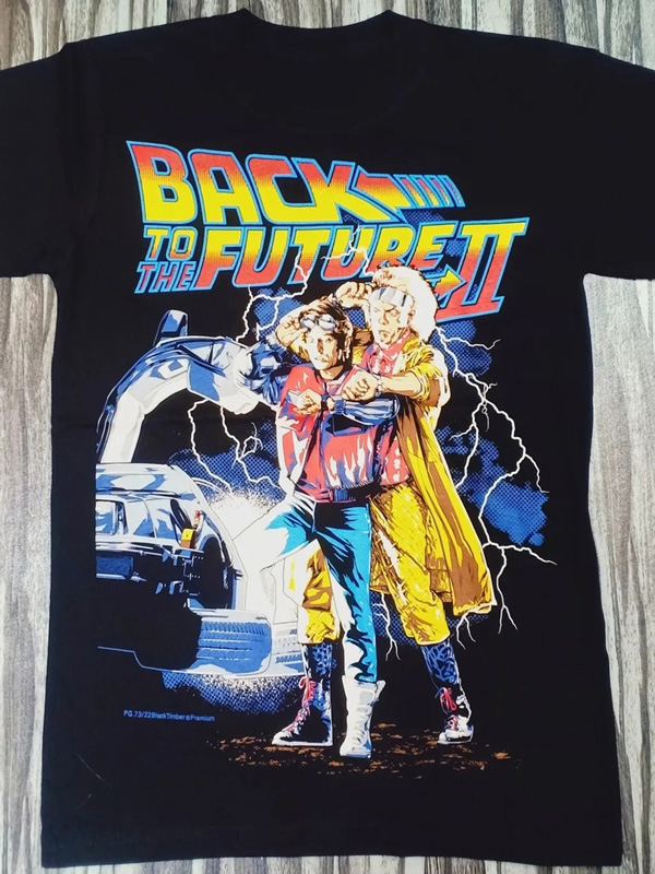 复古怀旧BacktotheFuture男短袖