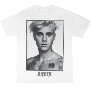 Bieber加拿大流行樂男歌手影視演員短袖 賈斯汀·比伯Justin T恤
