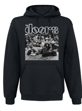 欧美风格THE DOORS大门乐队摇滚长袖宽松朋克卫衣纯棉男士外套冬