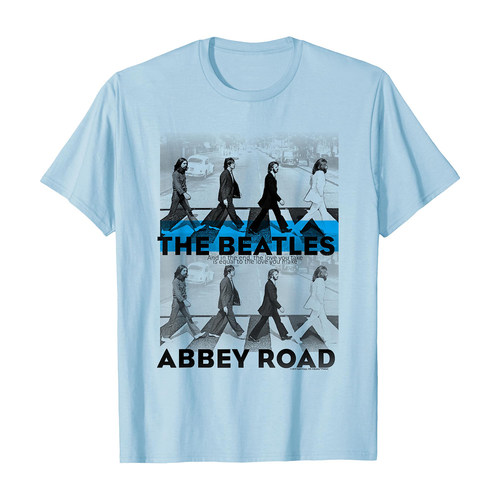 THEBEATLES披头士乐队美式男T恤