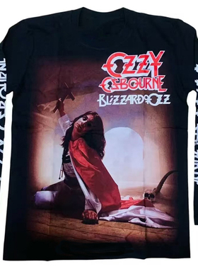 奥兹·奥斯本Ozzy Osbourne黑色安息日主唱摇滚朋克男女长袖T恤秋