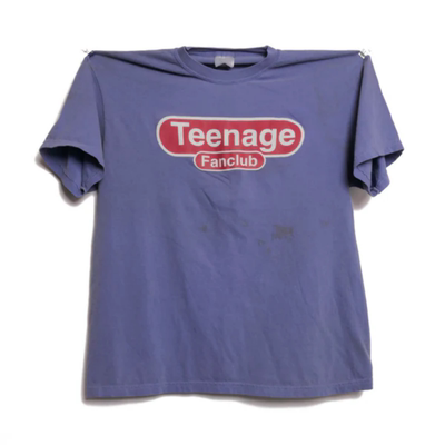 TeenageFanclub轻水洗做旧短袖