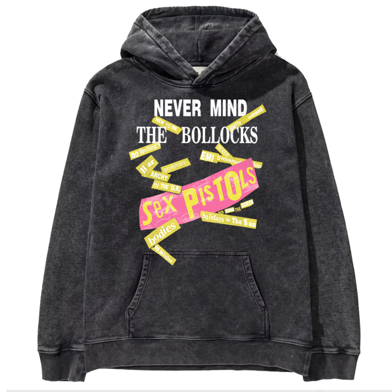 SexPistols水洗连帽卫衣