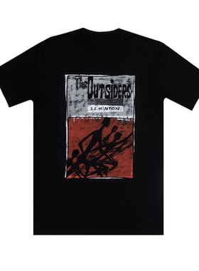 The Outsiders小教父 文学系列美式休闲上衣男女同款直喷短袖T恤